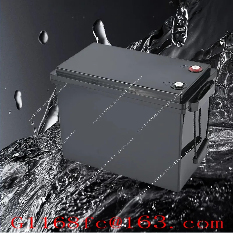 12V180AH Screw Type Lead To Lithium Battery Cell Box, Outdoor Waterproof Energy Storage Power Supply Shell