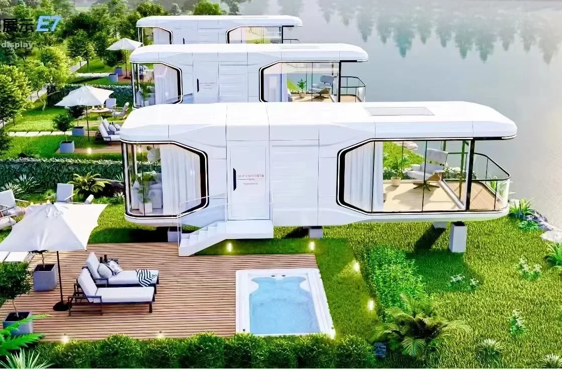2024 Year New Pattern Formaldehyde-Free Mobile Space Container House Quality Assured for All Seasons Traditional Design Style