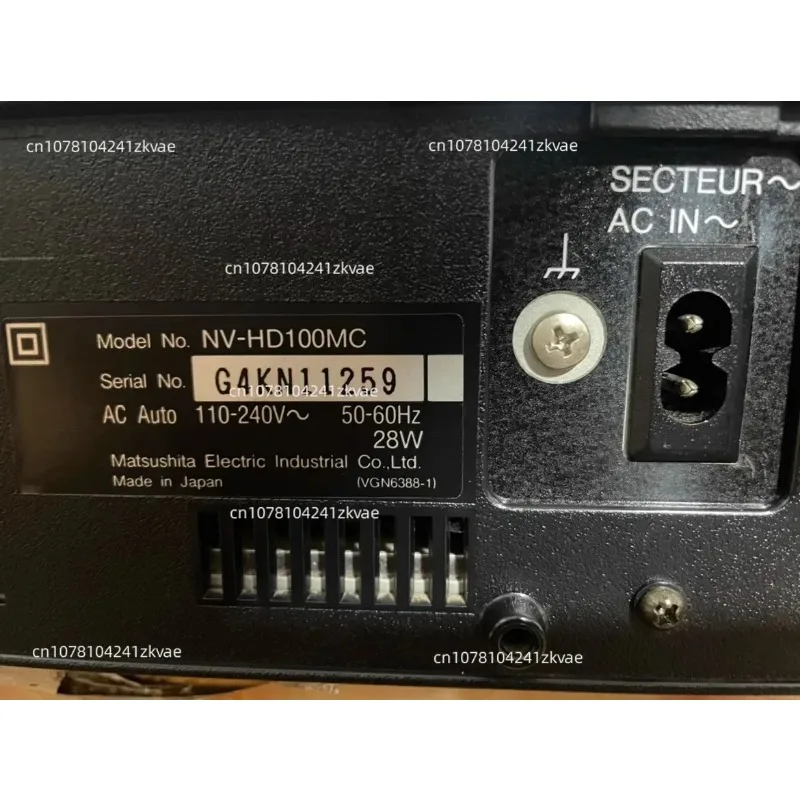 Original Hd82 Video Recorder VHS Stereo Recorder