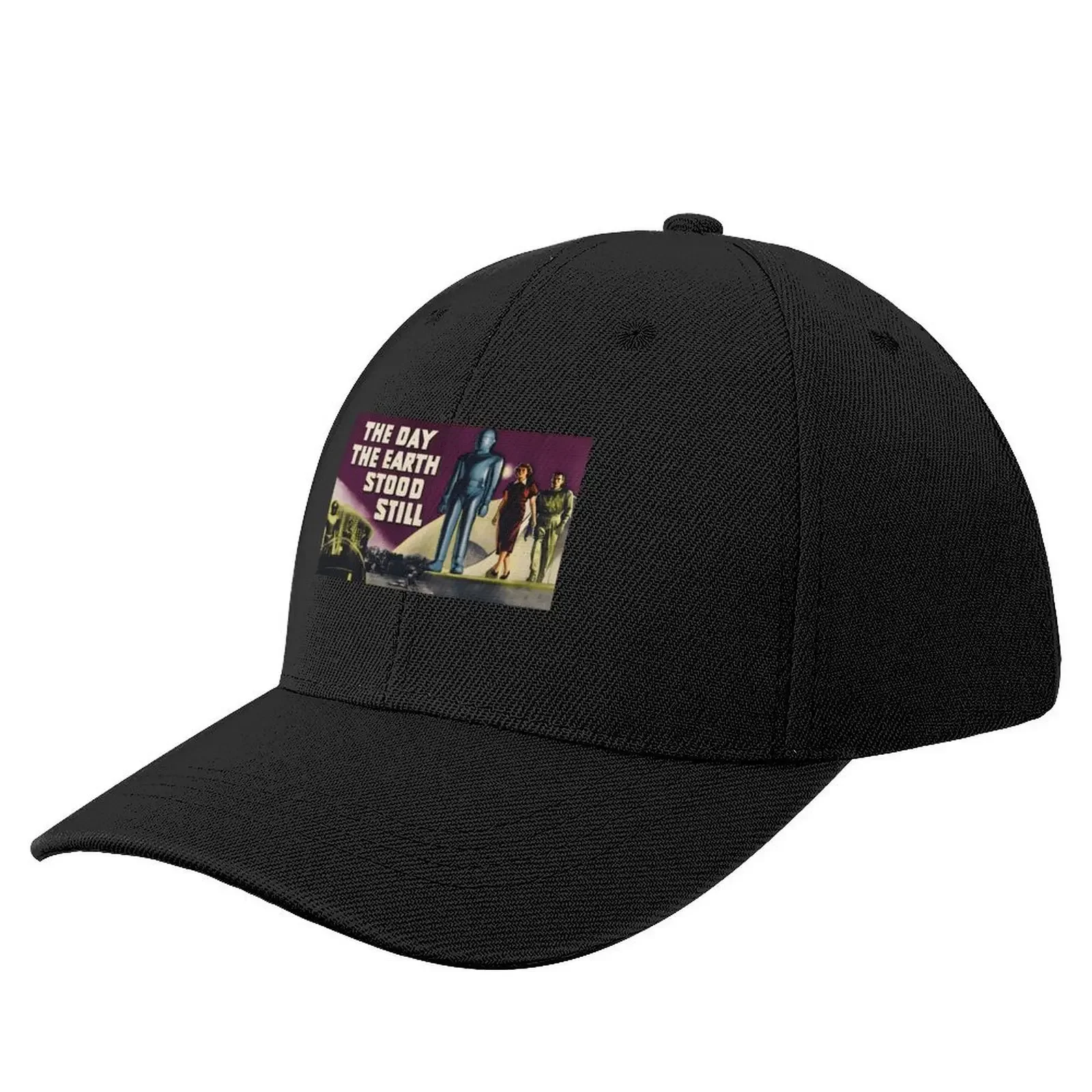 

1951 THE DAY THE EARTH STOOD STILL VINTAGE MOVIE Baseball Cap Brand Man cap Hat Man For The Sun fashionable Mens Tennis Women's