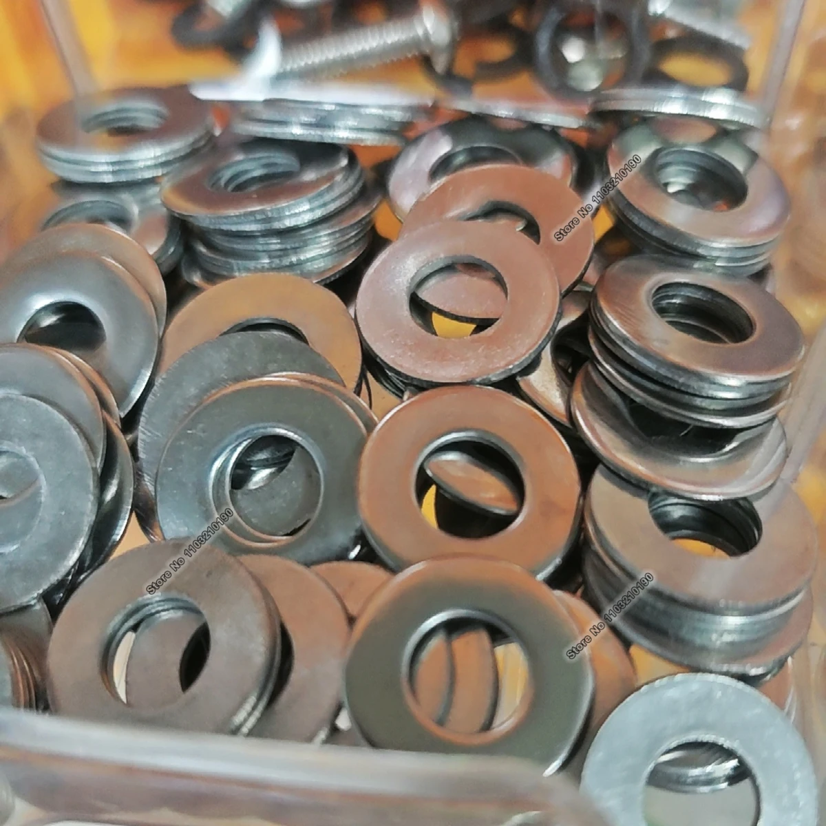 1-20 قطعة 304 الفولاذ المقاوم للصدأ اضافية كبيرة الحجم كبيرة واسعة سميكة عادي طوقا M16 M18 M20 M22 M24 M27 M30 M33 M36 الرقائق شقة غسالة #1