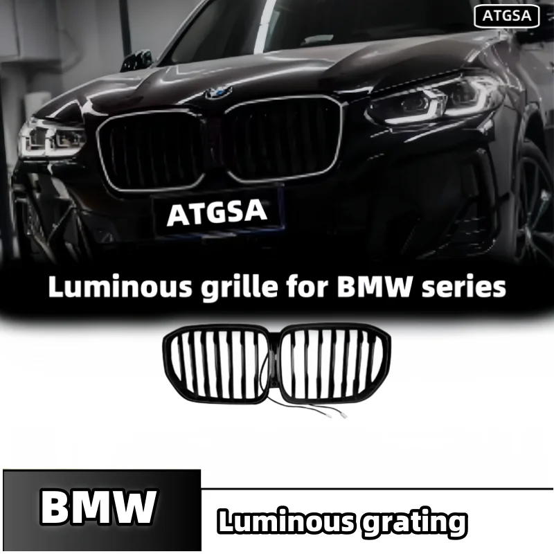 Automotive accessories for BMW 3 Series luminous car grille G20 G28 LCI / 5 Series G30 G38 LCI/X3 G08 / X5 G05 LCI