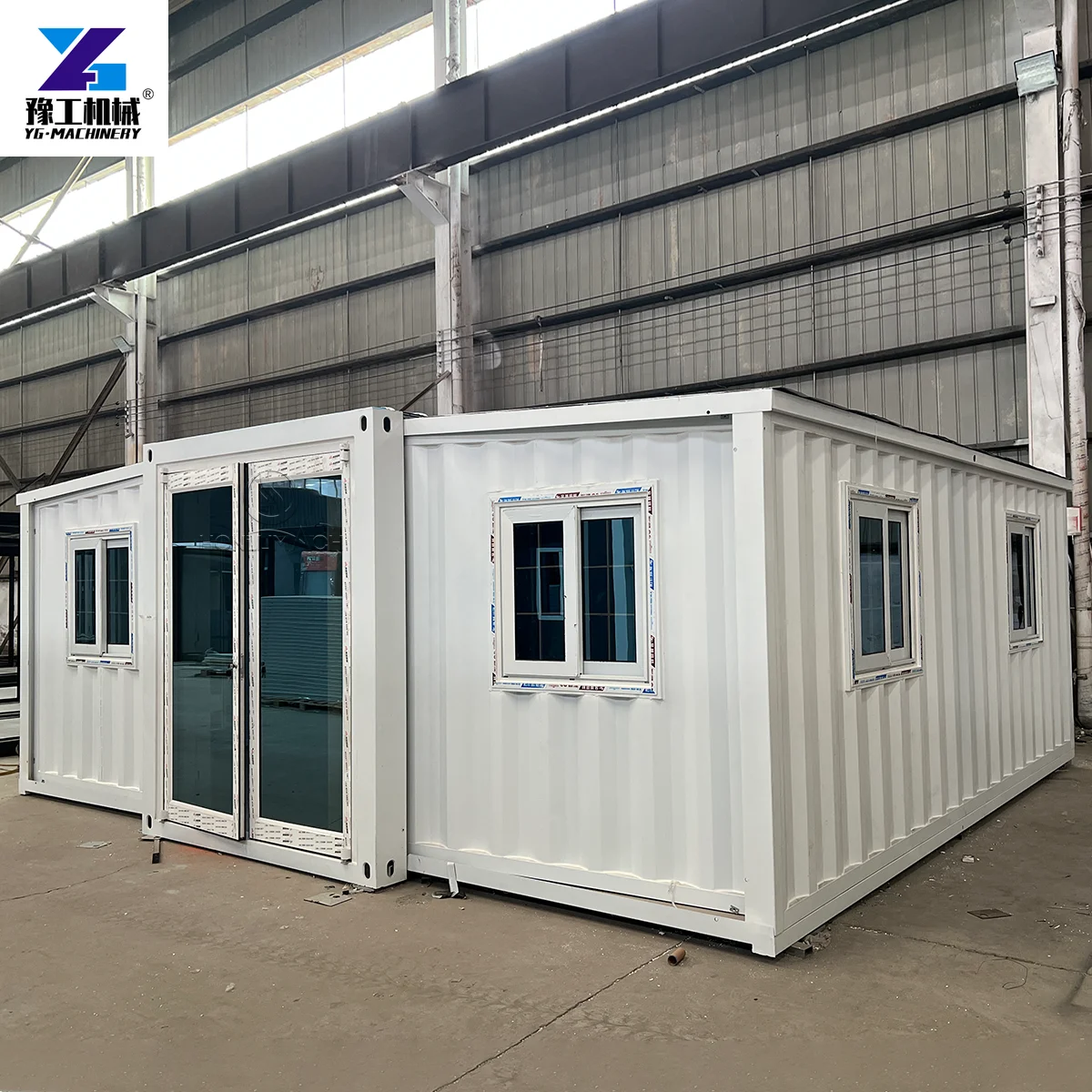 20ft 2 Bedroom Container House Prefabricated House Portable Modular Office Building Home