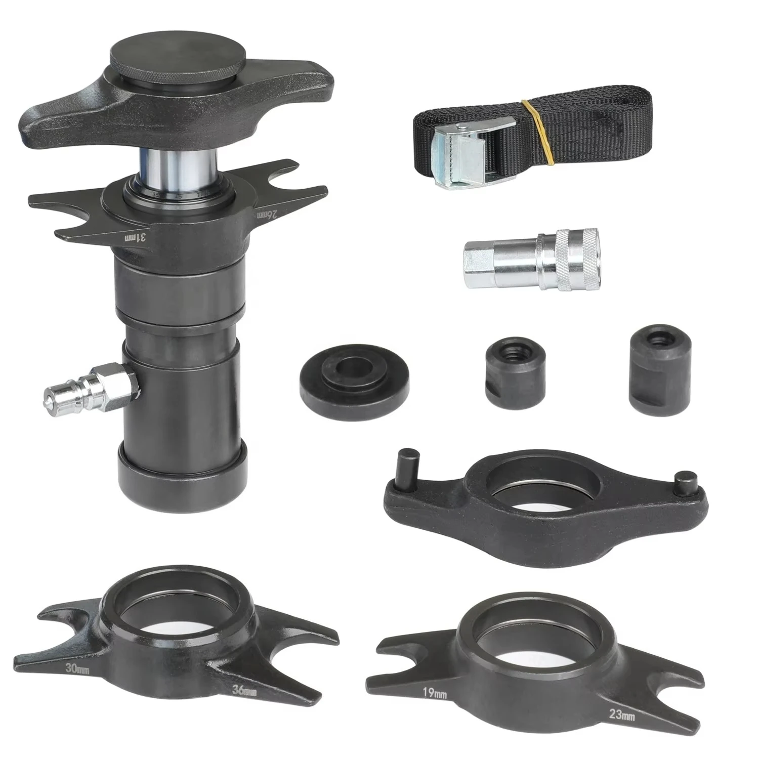 4.5T Pneumatic Hydraulic Ball Joint Separator Extractor Remover Puller Auto Repair Tool Set