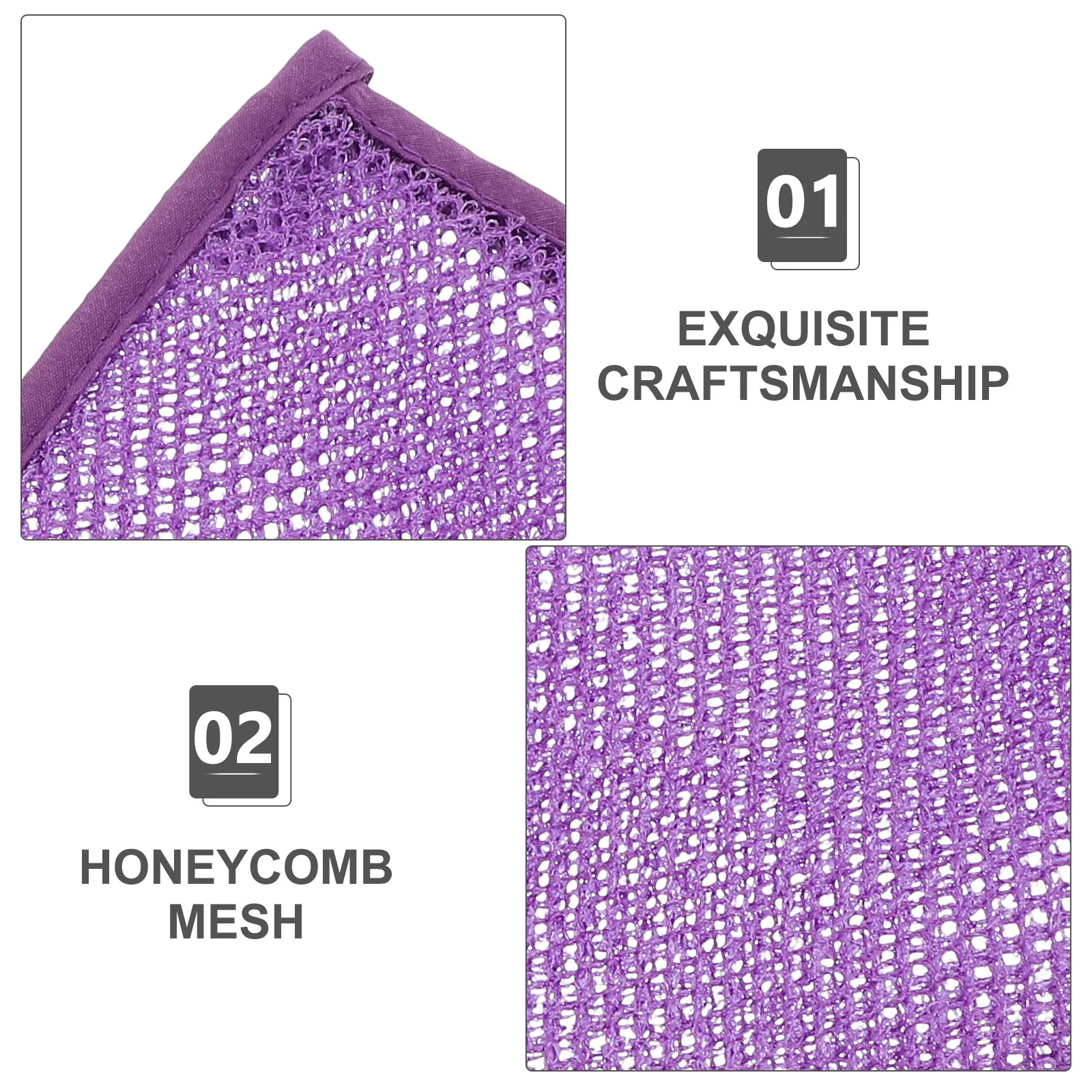 

2 шт., отшелушивающие рукавицы для купания, перчатки для душа, скруббер для тела, богатые пузыри, долговечный нейлоновый отшелушивающий скруббер для тела