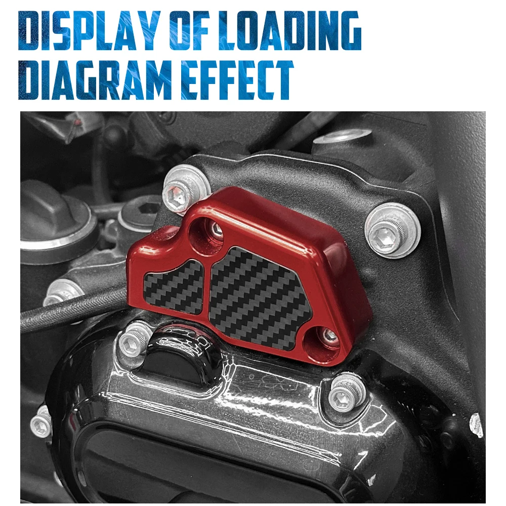 Motorcycle Gear Position Sensor Cover Protection CNC For Harley Softail Breakout Low Rider ST 25-26 Touring Road King 2023.5-26