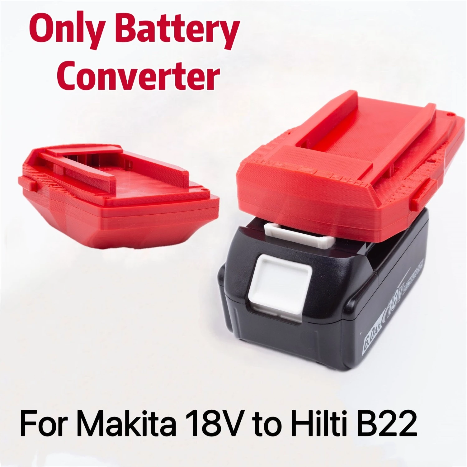 

Battery Adapter/Converter For Makita18V Li-ion Battery to Hilti B22 Series Power Wheel Tool Electric Drill Accessory(NO Battery)