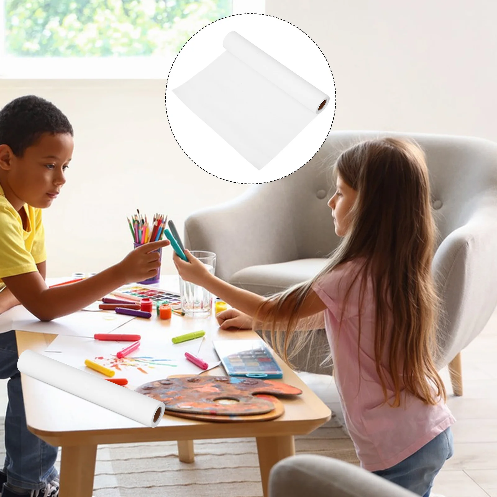 

Coloring Drawing Paper for Graffiti Accessory Painting Supply Diy Easel Pad Blank