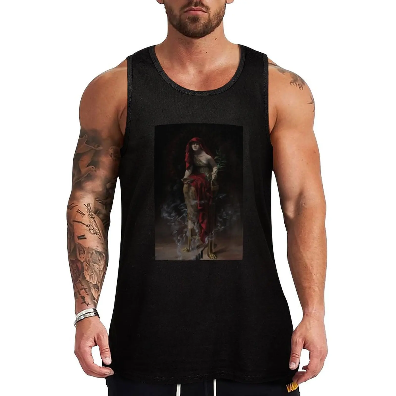 Oracle of Delphi Tank Top singlet for men Man summer clothes