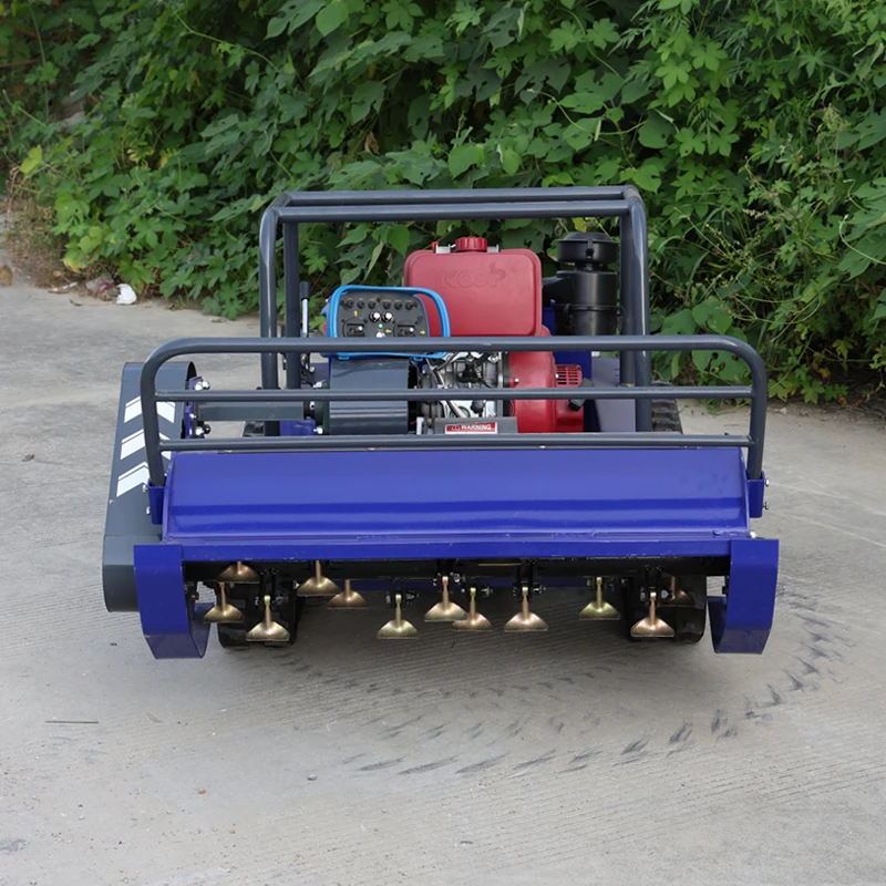 Customized Zero Turn Lawn Mower Self Propelled Lawn Mower Hammer Blade Design Reliable For Home Lawn