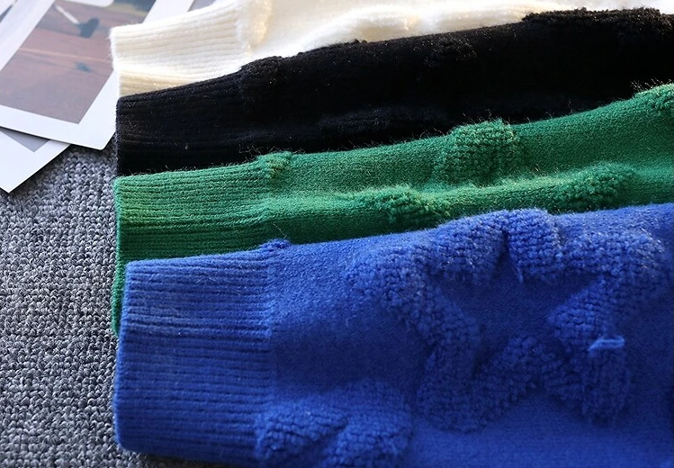 Sweater rajut pria dan wanita, pakaian musim gugur musim dingin Fashion pemuda pullover rajut kualitas tinggi lembut hangat rajut kasmir leher O