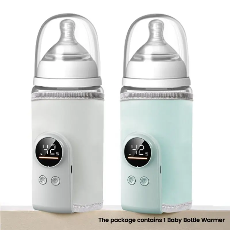 A010 USB Baby Milk Warmer Multifunctional Smart Temperature Control Warmer Screen Baby Bottle Warmer Sleeve view 4