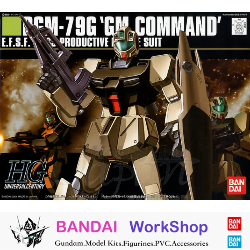 

Bandai оригинальная 1/144 HGUC GM командная фигурка в сборе модель комплект Коллекционные сувениры