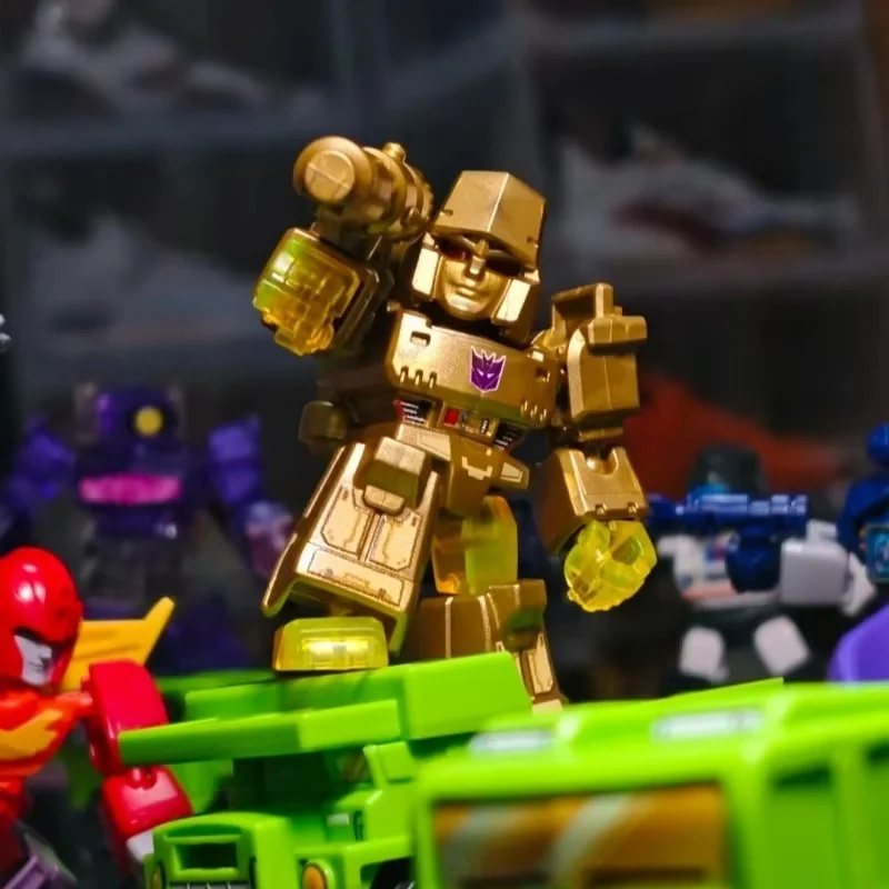 Gorąca Wyprzedaż Blokees Transformers Starry Edition V3 Blind Box Devastator Optimus Prime Grimlock Soundwave Zestaw Robotów do Składania Zabawki Prezenty