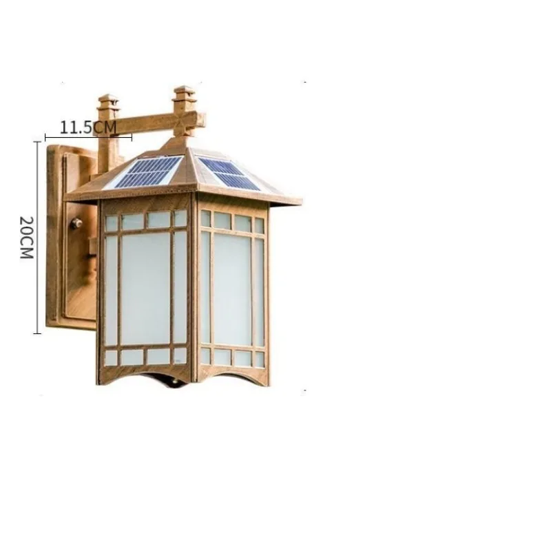 

Солнечные настенные светильники для дома с автоматическим подключением, водонепроницаемые, для балконов, вилл, коридоров и дворов.