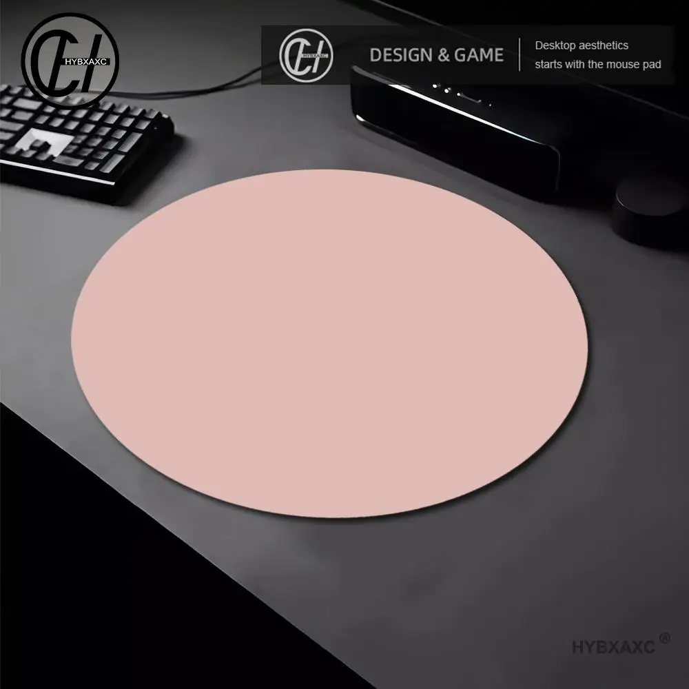 

Round Mouse Pad Single-sided Solid Color Universal Non-slip Pad Mouse Pad Suitable for Laptop Office Gaming Mouse Pad