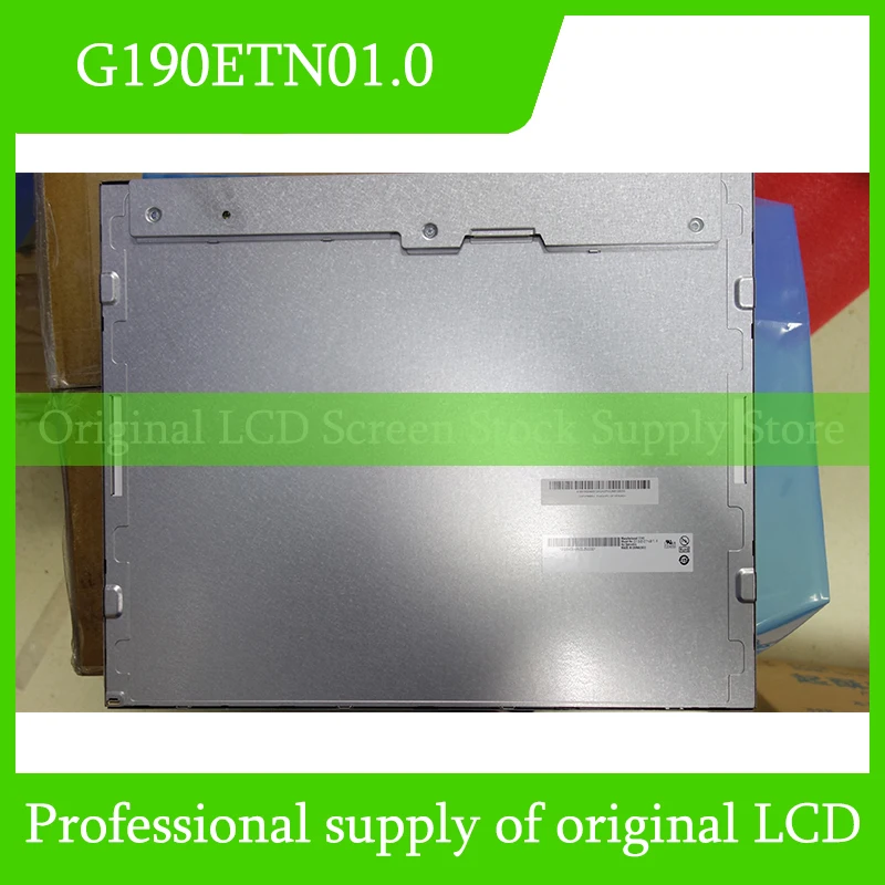 G190ETN01.0 19.0 Inch LCD Display Screen Panel Original for Auo Brand New and Fast Shipping Fully Tested