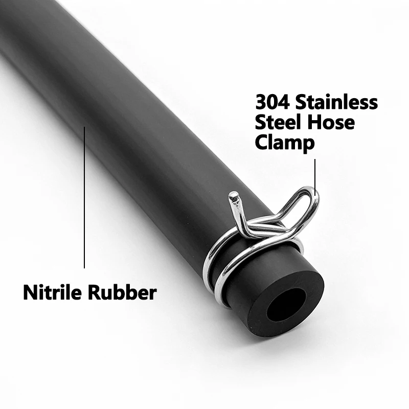 Universal 5mmx8mm Fuel Rubber Tube Durable Anti-Ageing Oil Resistant Petrol Pipe for Motorcycle Dirt Bike ATV