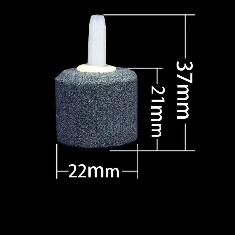 5 Stück Aquarium MINI Runde Luftsteine Mineral-Blasendiffusor Fischbecken-Belüfter Belüftung Hydroponik Sauerstoff Luftstein Zubehör – Detail 5