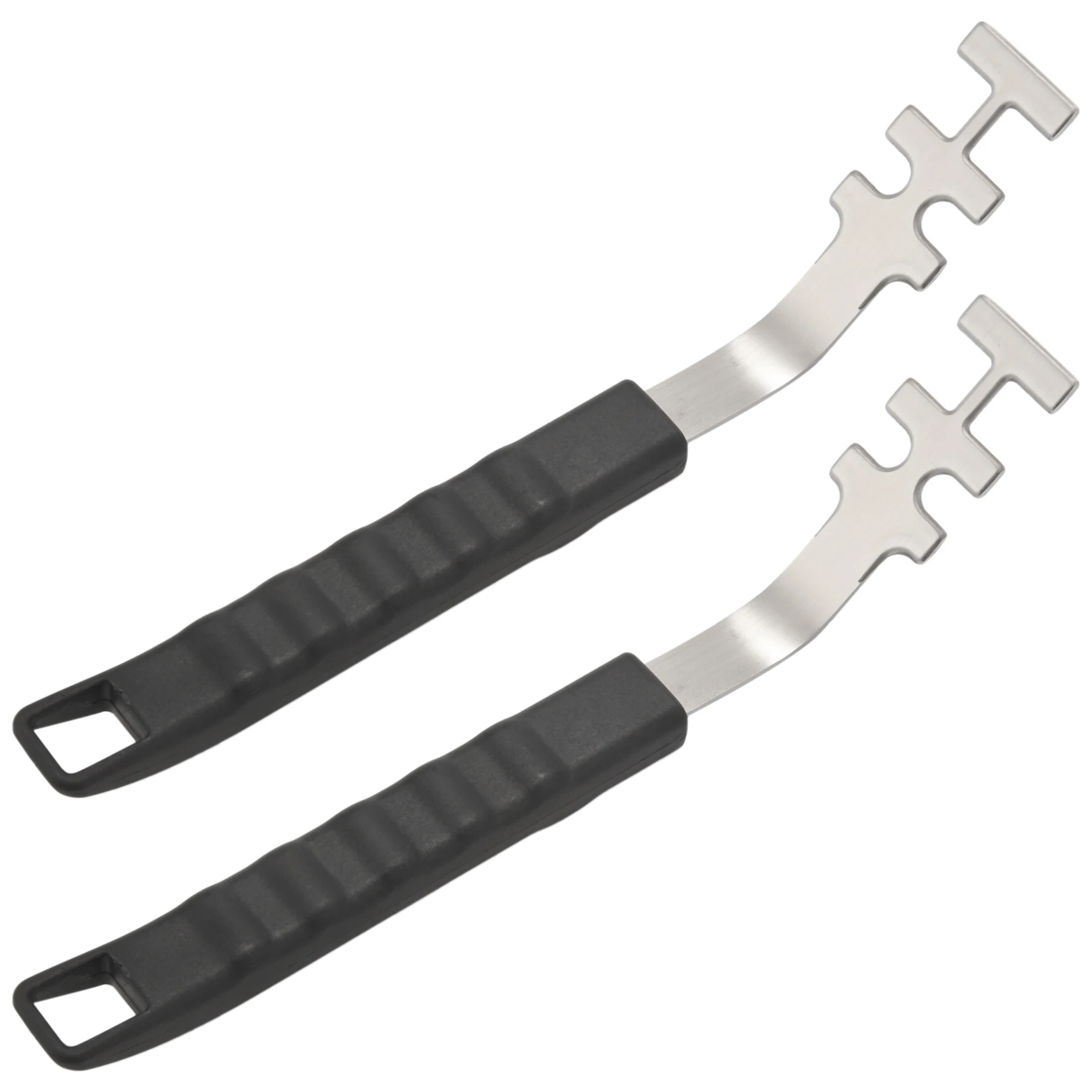 BUY A586Z2Pcs Heat-Resistant Grill Grate Lifter Anti-Scald Cooking Grate Lifter Tool BBQ Grill Tools Accessories for Camping
