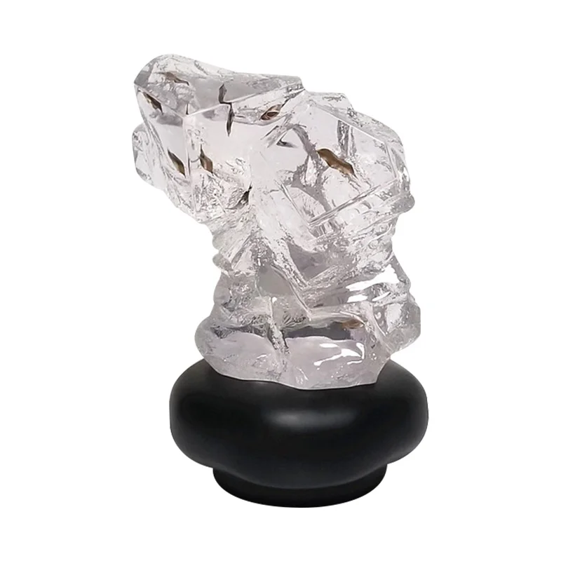 

Transparent resin handicrafts, living room foyer stone ornaments