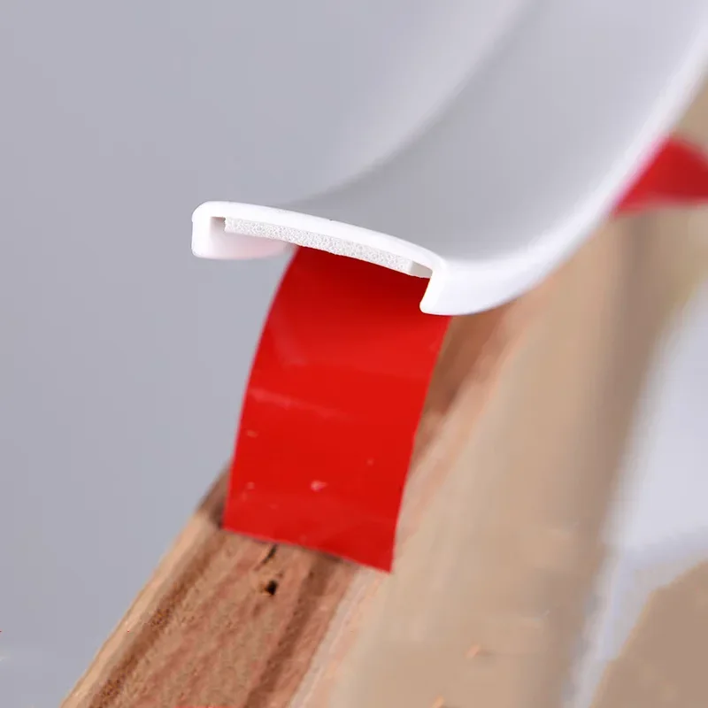 5M Self-Adhesive Furniture Table Chair Edge Protector Anti-collision Tape U-Shaped Edge Banding Tape Wood Closet Decoration Tape
