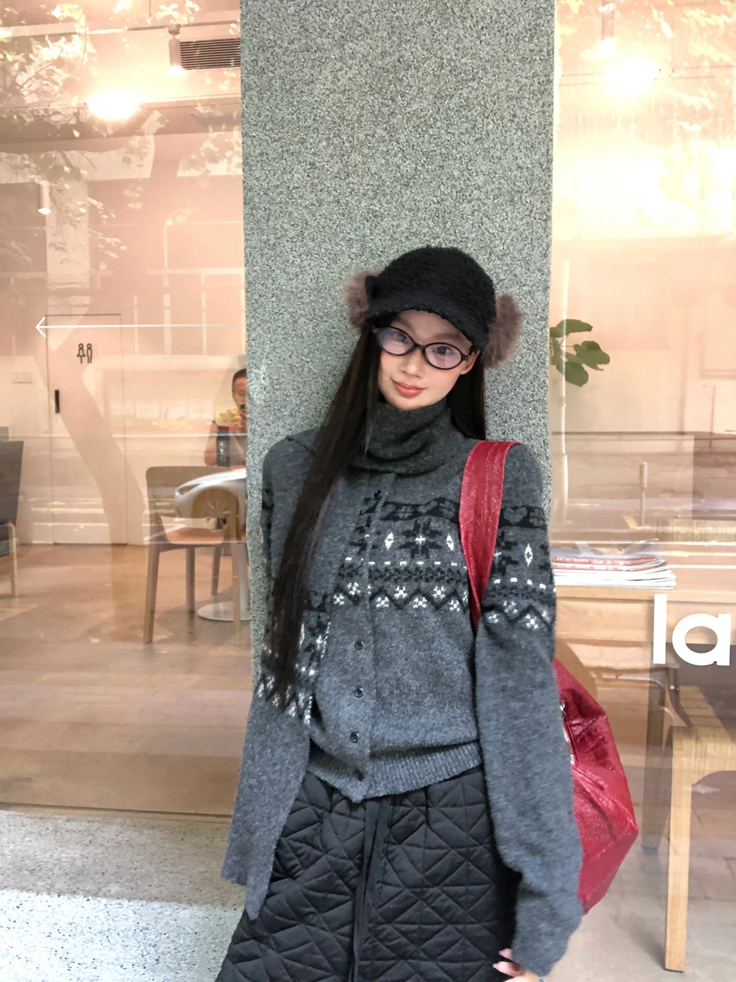 

Уникальный красивый вязаный открытый кардиган, женский осенне-зимний модный кардиган 202, новинка Sle G Sle, простая прямая трубка для поездок на работу