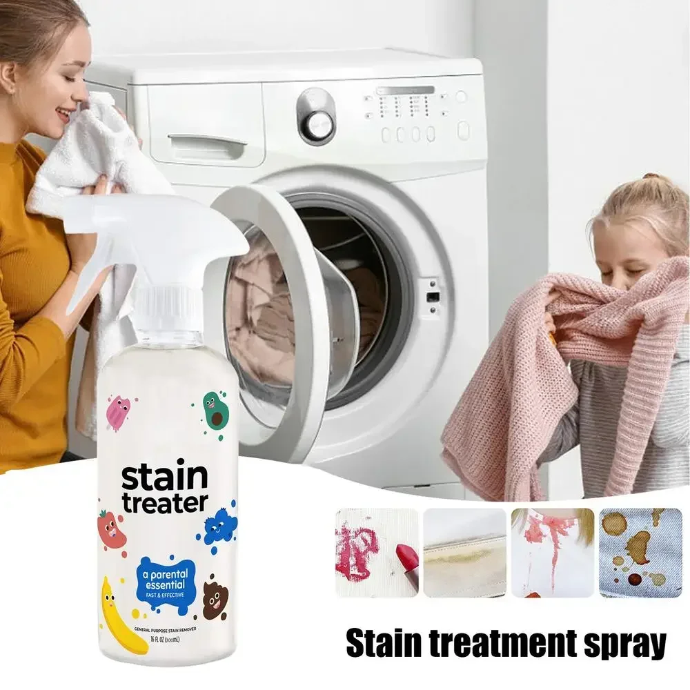 300ml Portable Stain Remover Fabric Stain Remover Spray for Spot Cleaning Fabric Stain Remover Spray for Candle Wax Food Stains