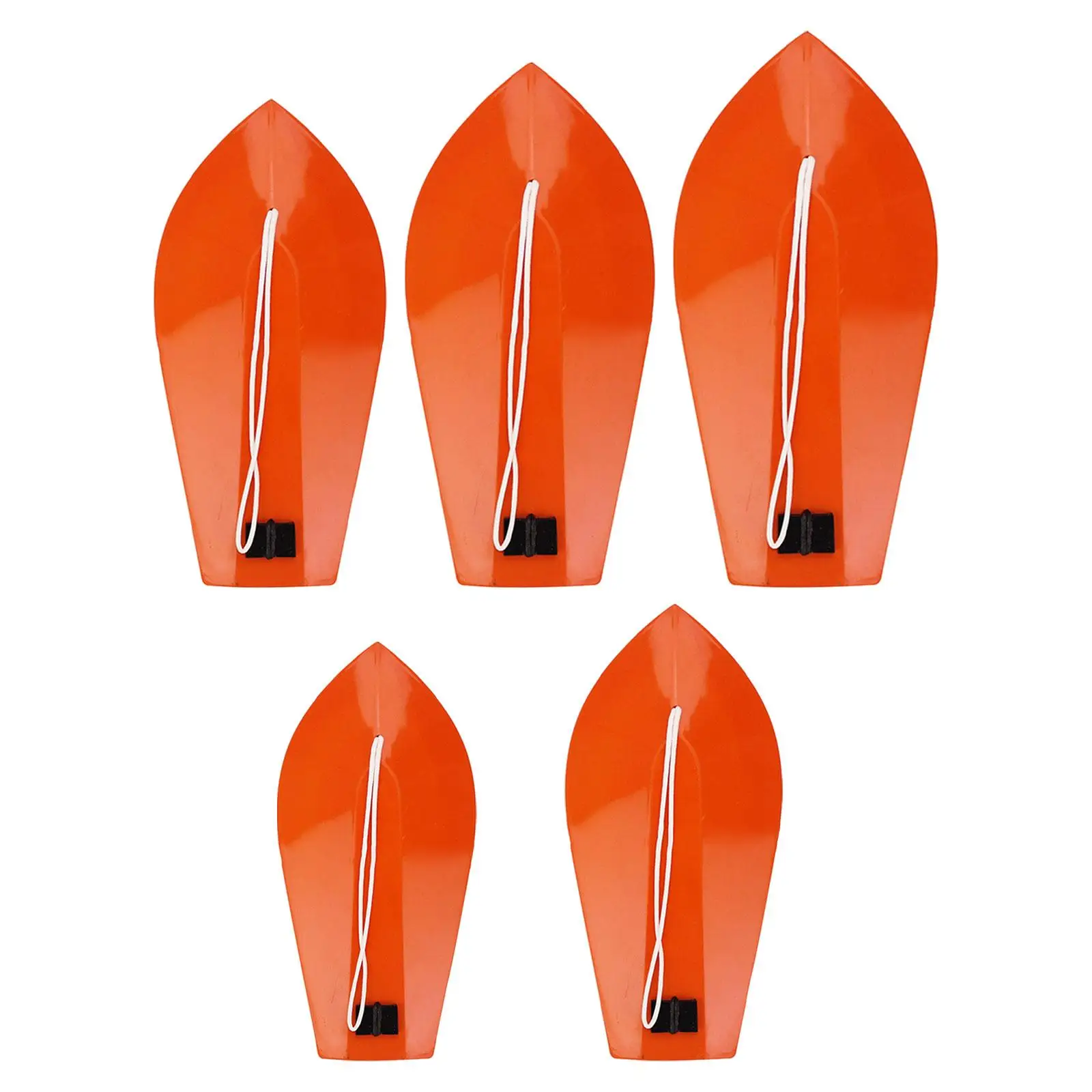 Fishing Trolling Board Float Planer Board Gear Tool Lightweight Orange Diving Tackle for Activities Professional Outdoor Boat
