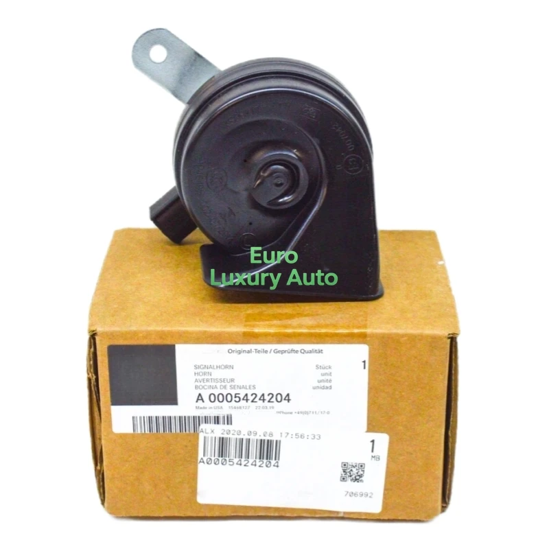 GENUINE 2pcs LOW HORN SIGNAL FANFARE A0005424204 A0005424104 For MERCEDES BENZ GLE C292 GLE400 GLS450 GLS550 GLE350 ML250