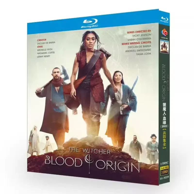 BD Blu-ray Disc, Demon Hunter: Blood, a total of 4 episodes (American TV series) 1080 CD box