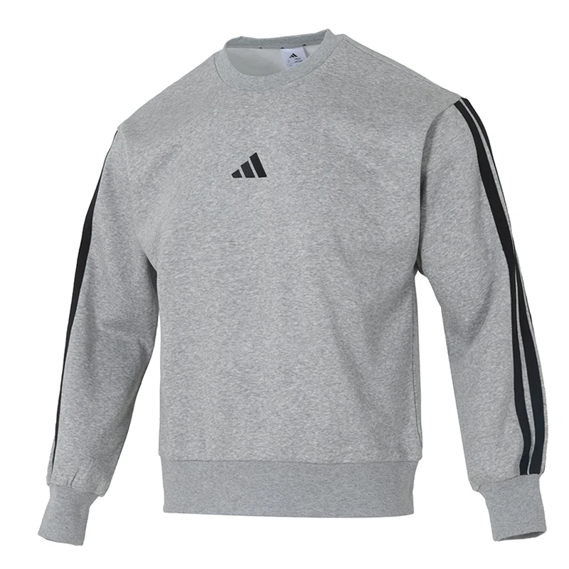 

Adidas Мужская толстовка с круглым вырезом, вязаная спортивная одежда, теплый пуловер на флисовой подкладке, топ для фитнеса и тренировок Je6308