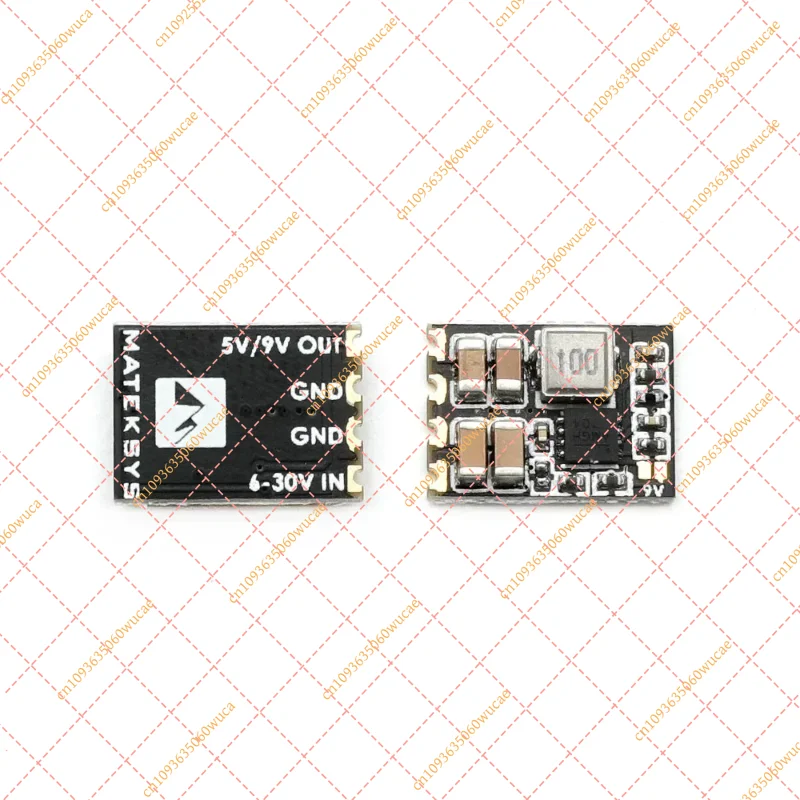 for Matek Micro BEC 6-30V to 5V/9V-ADJ Step-Down Regulator, Waterproof DC Converter for RC FPV Drone DIY Parts (3pcs)