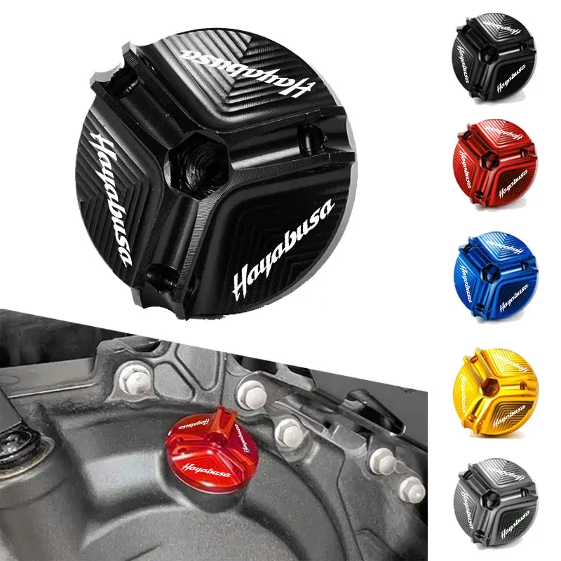 

M20*1.5 Engine Oil Filter Cap New Hayabusa Motorcycle Accessories Engine Plug Cover Bolt Oil Filler Cap For HAYABUSA 1999-2022
