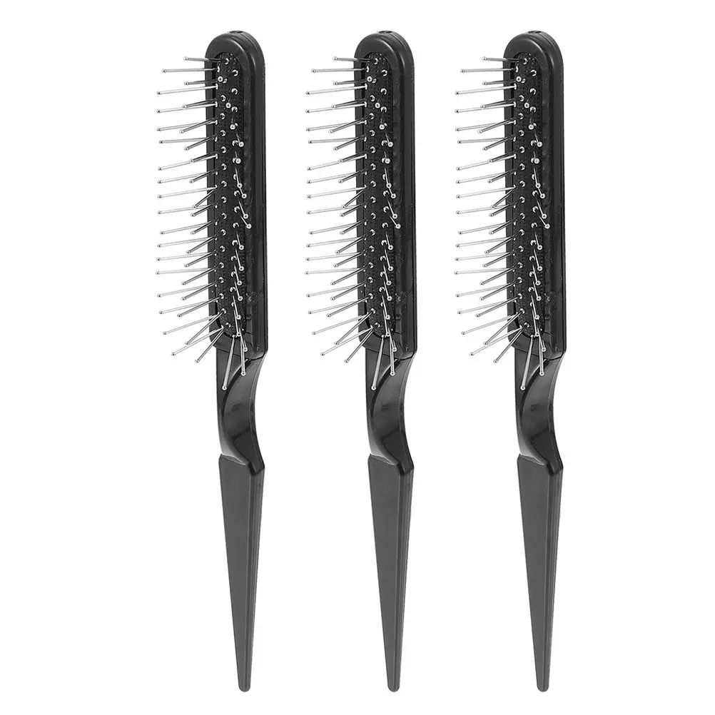 

3Pcs Hair Comb Airbag Massage Scalp Hairdressing Detangling Styling Brush Natural Material Soft Smooth Teeth Hair Brush