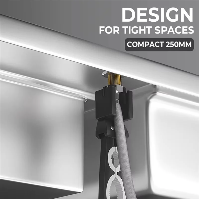 

-A95Z New Bathroom Screw Quick Release Wrench Portable Universal Large Opening Wrench Bathroom Water Pipe Specific Repair Tool
