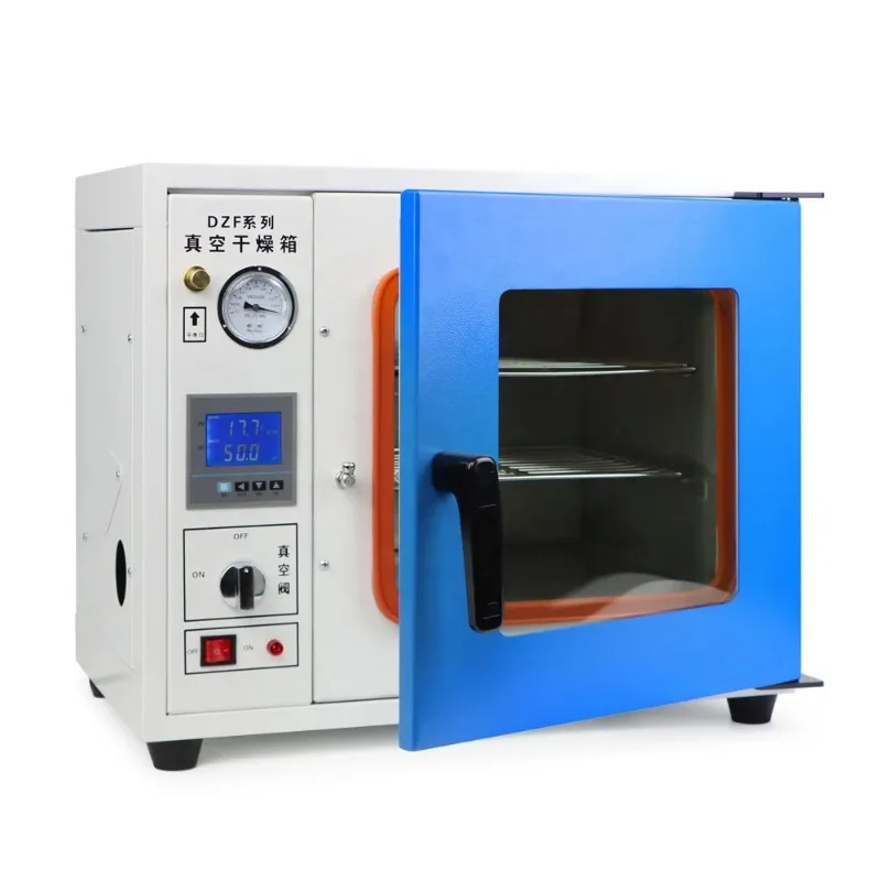Vacuum Drying Oven with Pump Laboratory Thermostatic Drying Oven Machine Temperature-Controlled Drying Oven for Lab