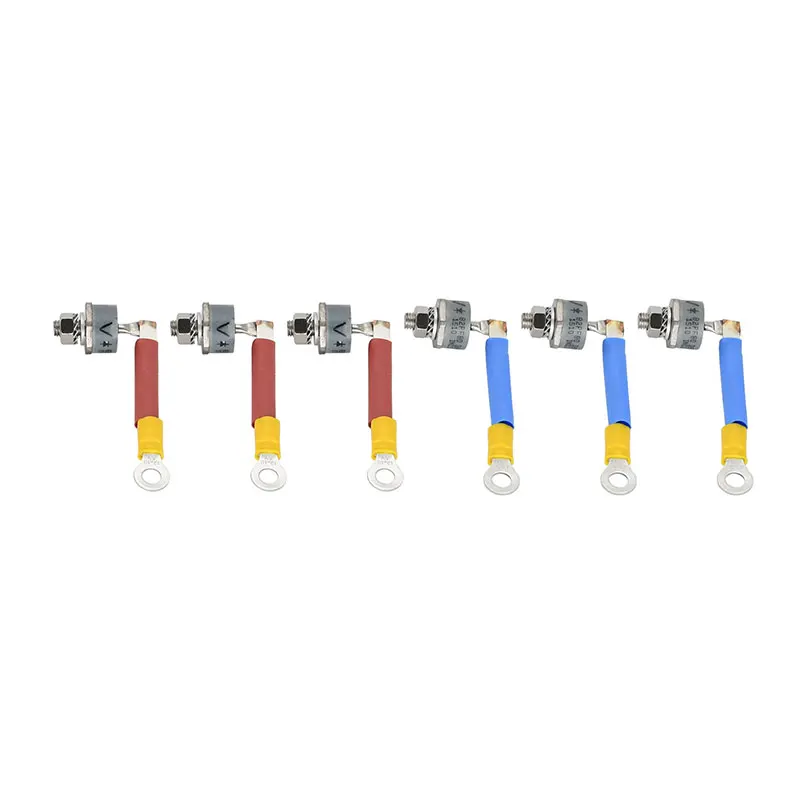3 Sets Alternator Rectifier Diode 82PFR80 82PF80 Compatible with Leroy Somer LSA47 2 M7 500kva 400kw