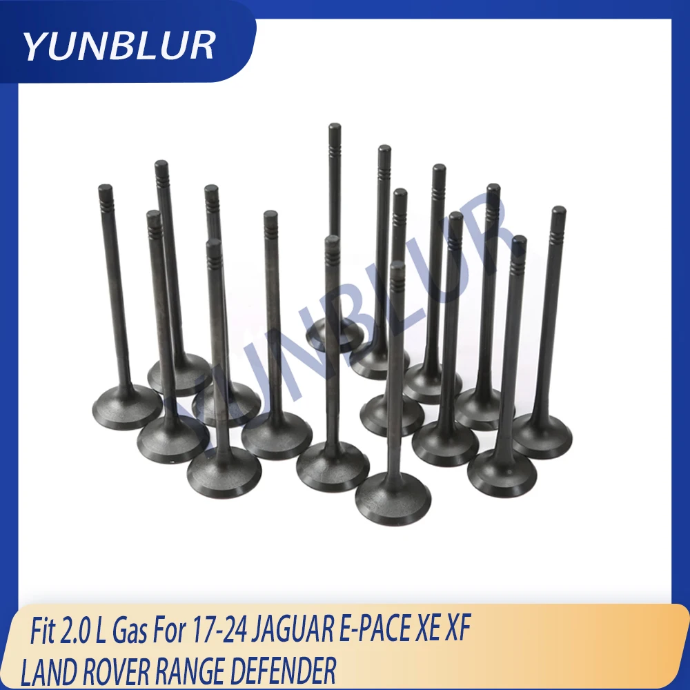 

PT204 AJ20P4 Engine Parts Intake Exhaust Valve Kit Fit 2.0 L Gas For 17-24 JAGUAR E-PACE XE XF LAND ROVER RANGE DEFENDER