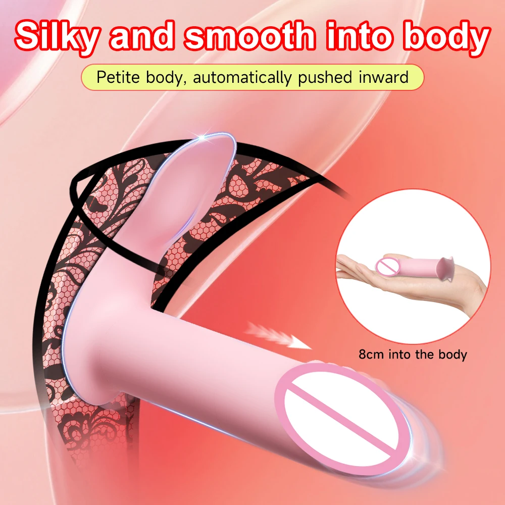 Dapat Dipakai aplikasi Bluetooth Vibrator g-spot Stimulator klitoris pemijat getaran teleskopik Dildo mainan seks wanita produk dewasa