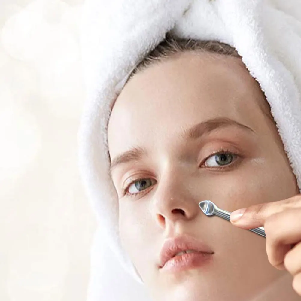

Pore Cleansing Tool Stainless Steel 304 Comedones Extractor Acne Scar Facial Skin Care Beauty Tools Non