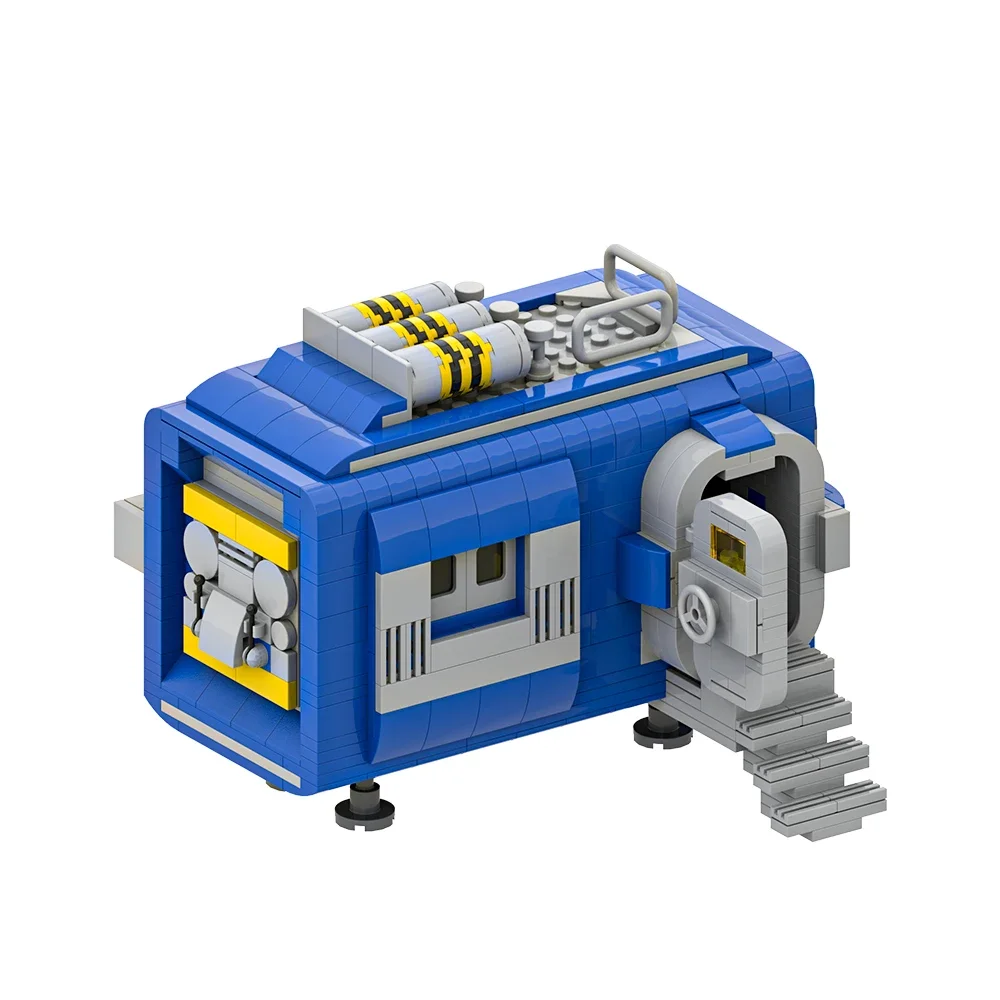 Gobricks MOC Classic Space Battle Modułowe klocki Model Space Modular Base v2 Architektura Klocki Montaż Zabawki Prezent dla dzieci