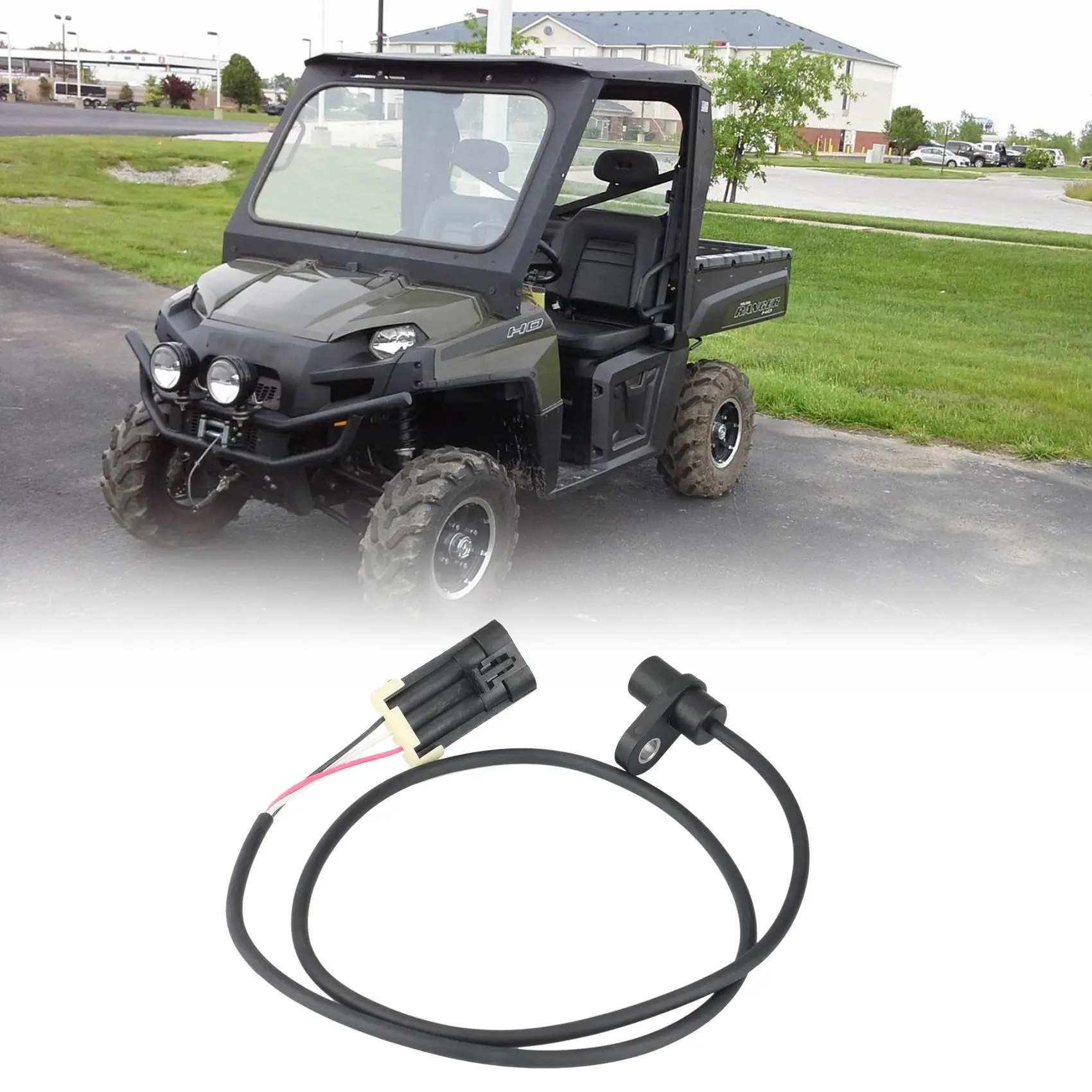 

XMSJ-Hall Effect Speed Sensor 4011640 for Polaris Ranger Sportsman 500 700 800 EFI Accessories