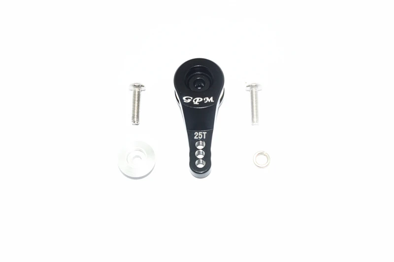 GPM 1/10 TRX4 DEFENDER TRAIL CRAWLER-82056-4 ALUMINUM 25T SERVO HORN W. BUILT-IN SPRING (3 POSITIONING HOLES)