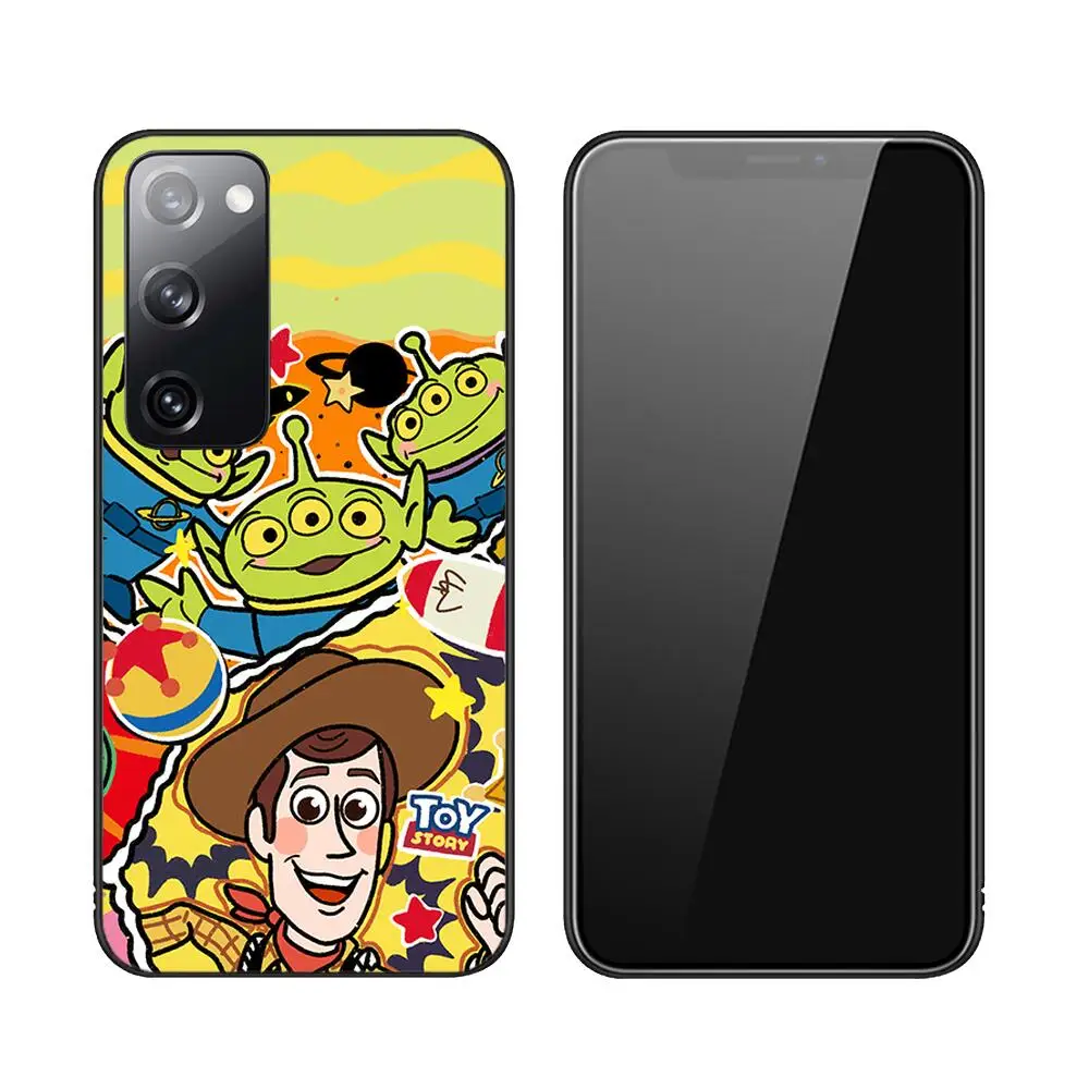 Toy Story Buzz Woody TPU Phone Case Luxury Fashion For Samsung Galaxy S23 S21 S10 S30 S20 S22 S8 S9 S30 Pro Plus Ultra Fe Cover