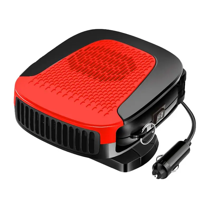 2 In 1 12V 150W Car Heater Fan Auto Windshield Fast Heating Defrost Defogger Dualuse Portable Car Electric Cooling Fan Defogger