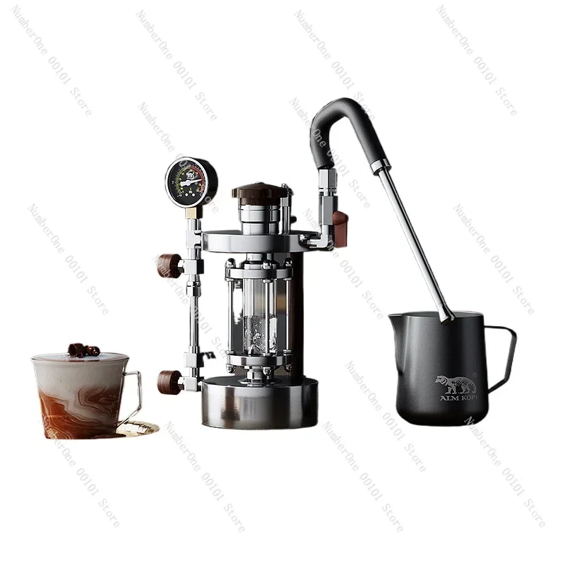 Steam Milk Frother Household Coffee Milk Foamer Camping Coffee Espresso Coffee Maker with  Steam Nozzle 1-5 Hole Optional