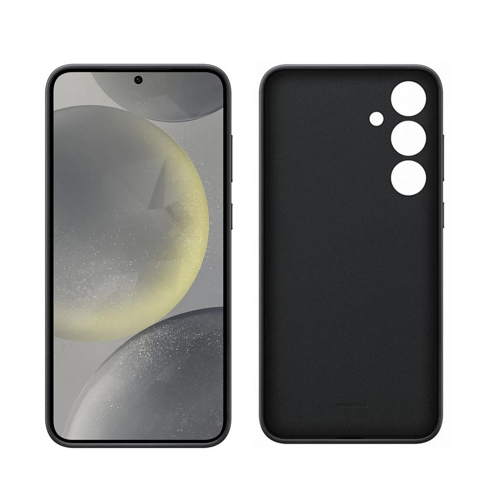 Oryginalne etui ze skóry wegańskiej Samsung Galaxy S24 S24+ do Galaxy S24 S24Plus, wegańska skórzana osłona ochronna — zdjęcie produktu 3