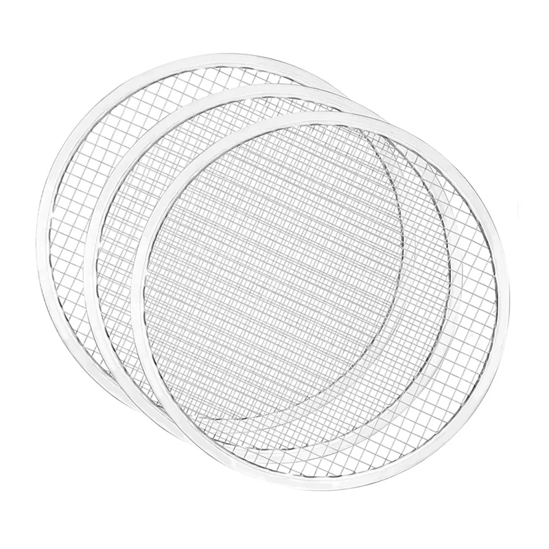 Revestimientos reutilizables de acero para freidora de aire ABGU, alfombrilla para revestimientos para freidora de aire de 8,07 pulgadas, Compatible con freidora de aire, accesorios para freidora de aire