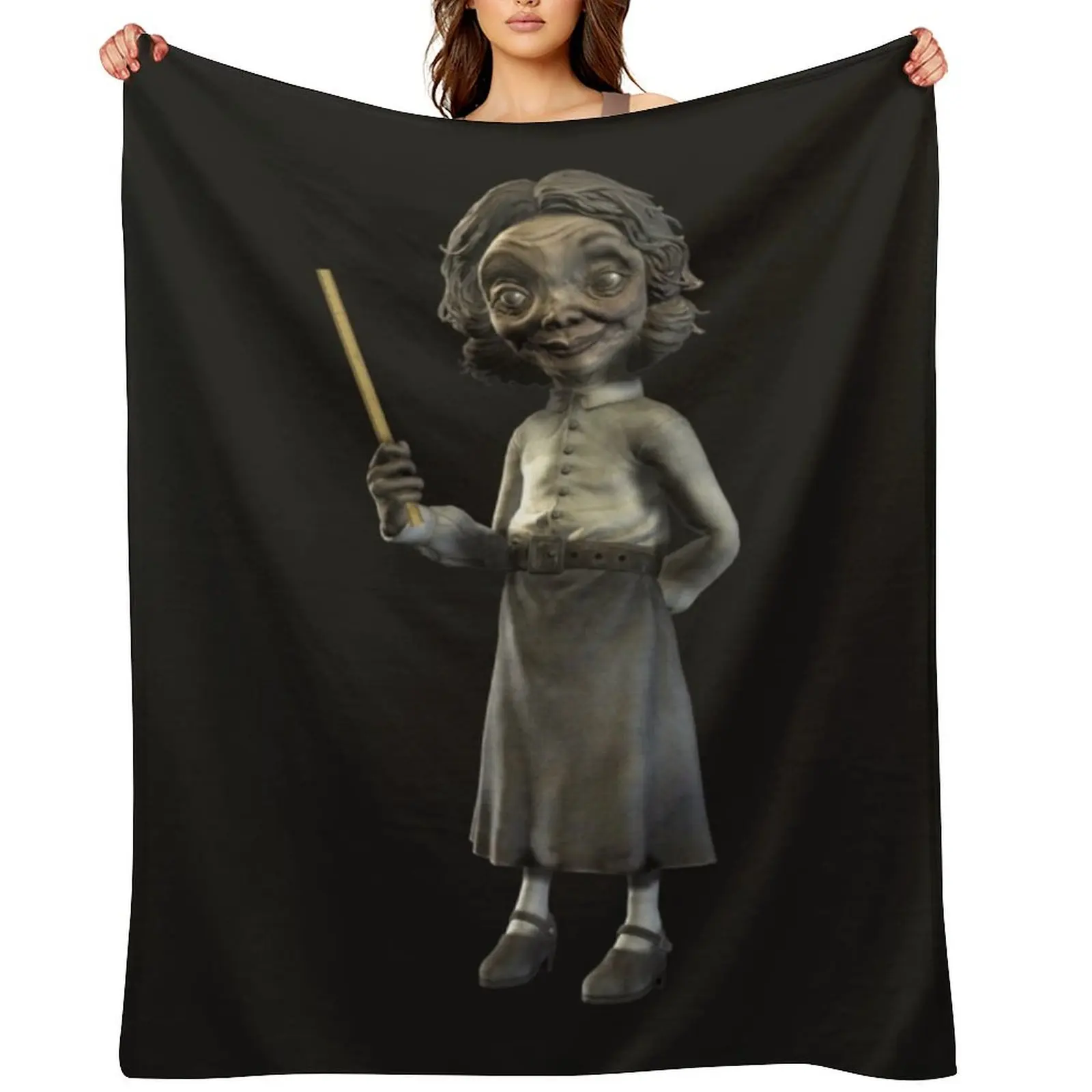 

Little Nightmare Teacher Classic Throw Blanket Designers anime Polar manga Blankets